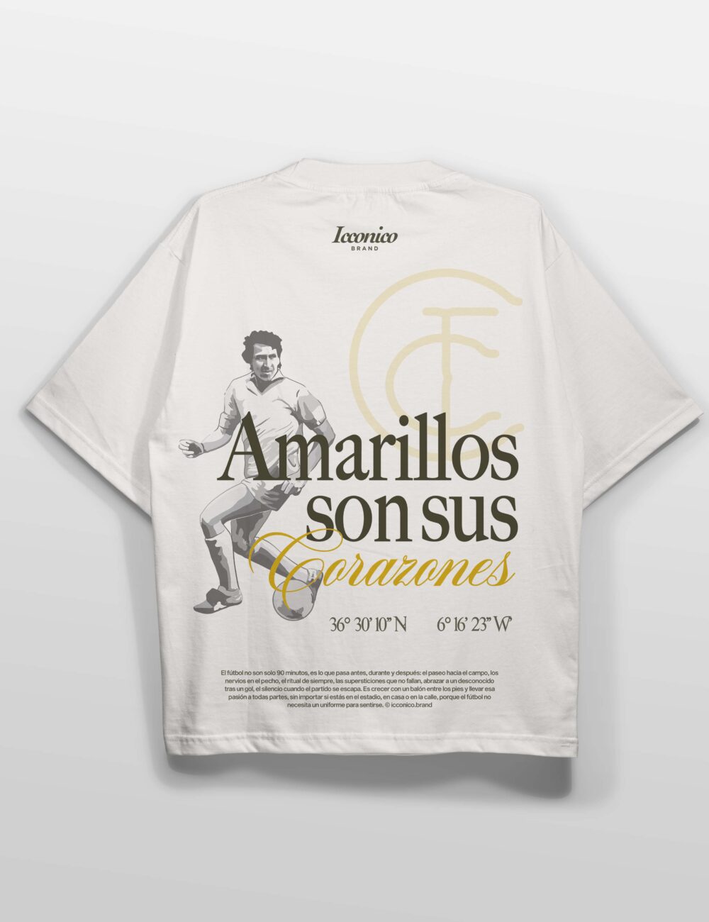 Camiseta Amarillos son sus corazones