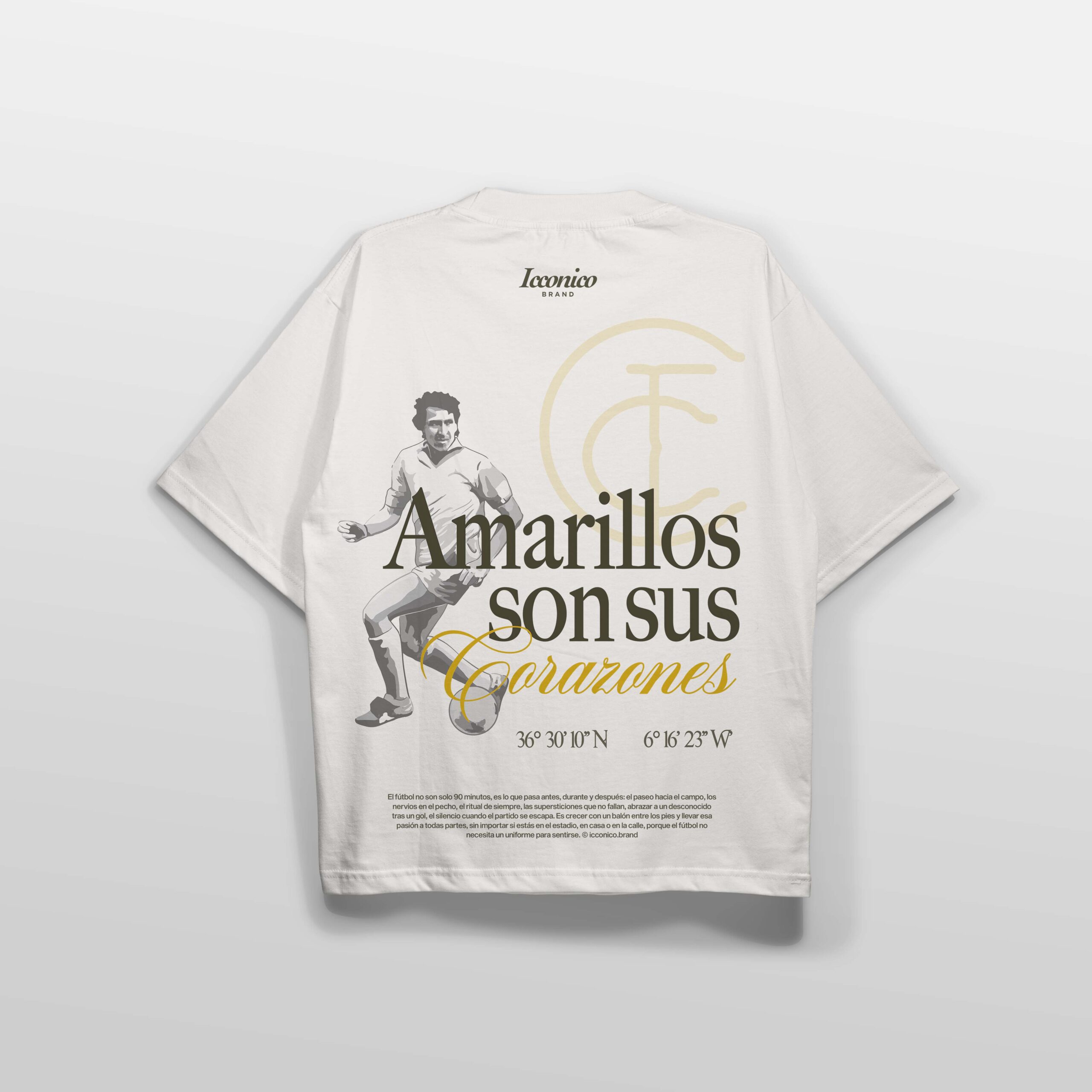 Camiseta Amarillos son sus corazones