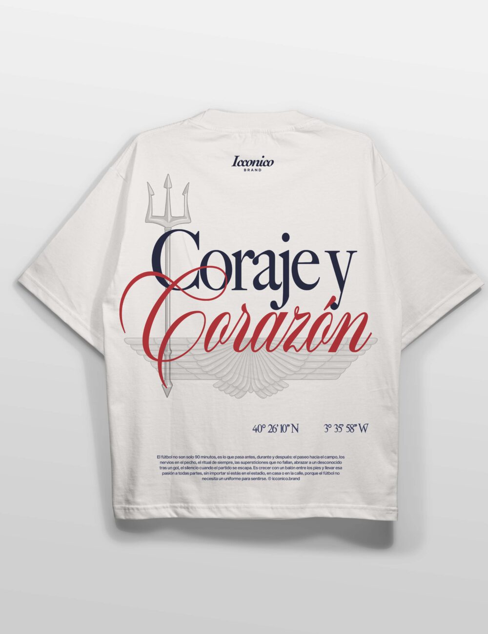 Camiseta Coraje y Corazón