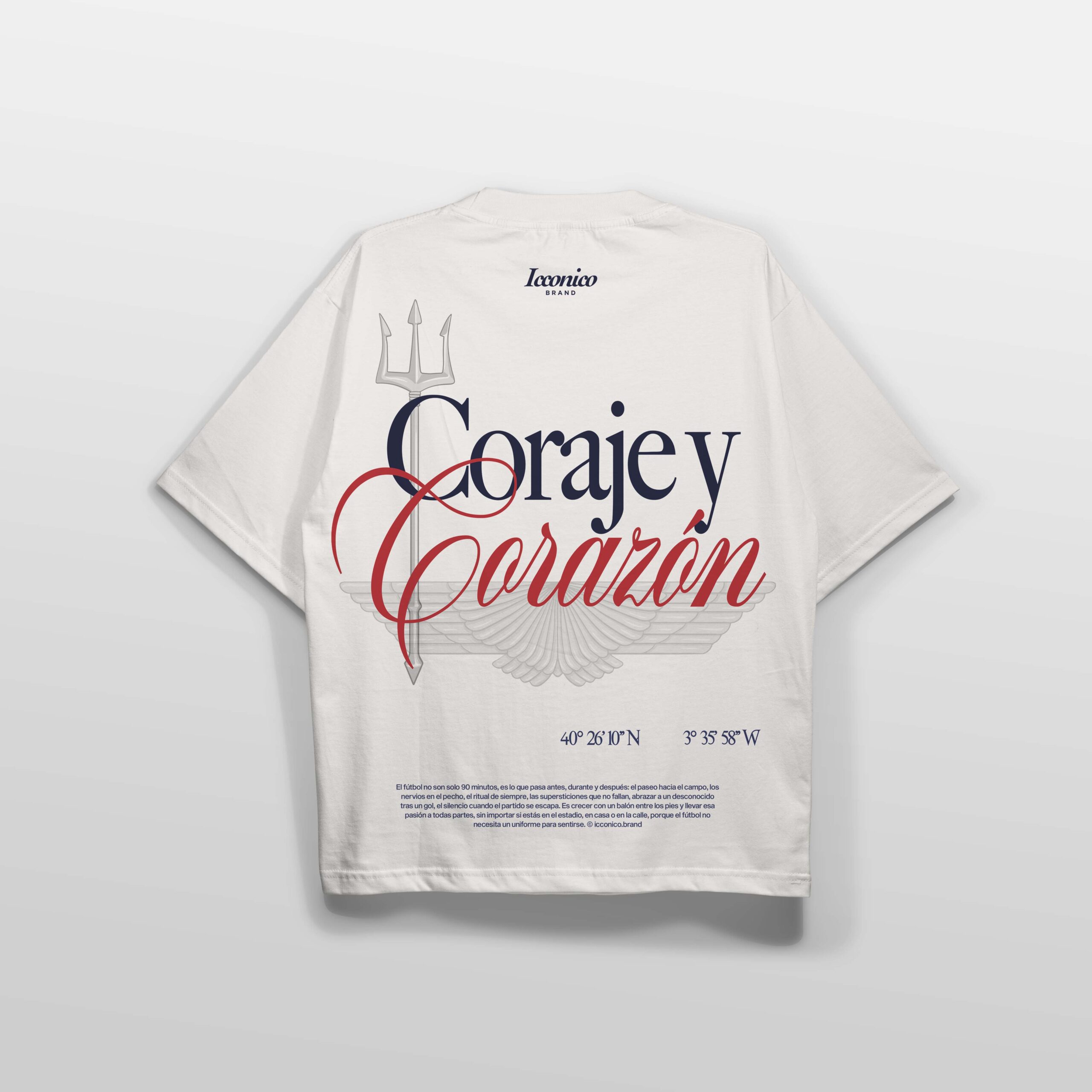 Camiseta Coraje y Corazón