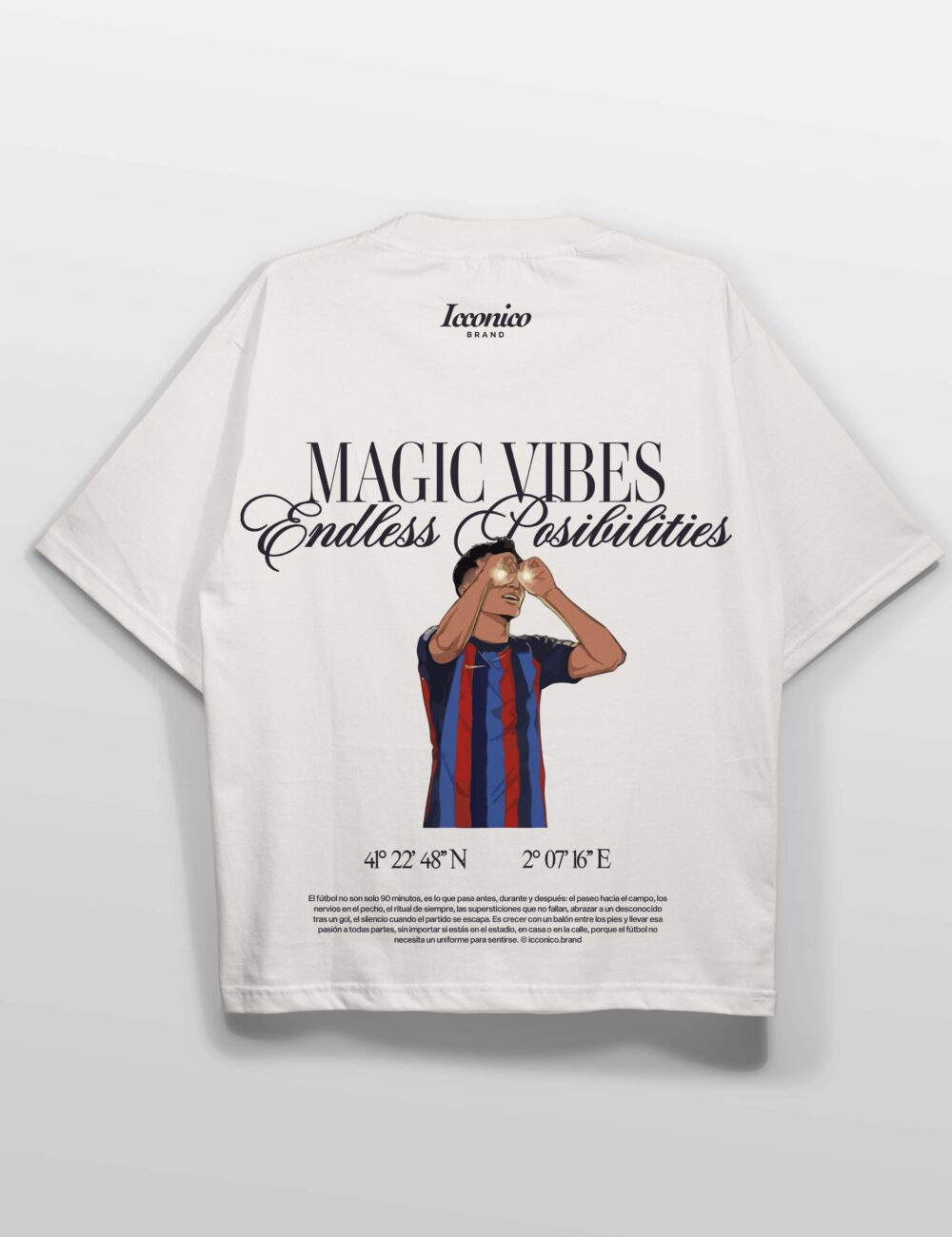 Camiseta Magic Vibes, Endless Possibilities