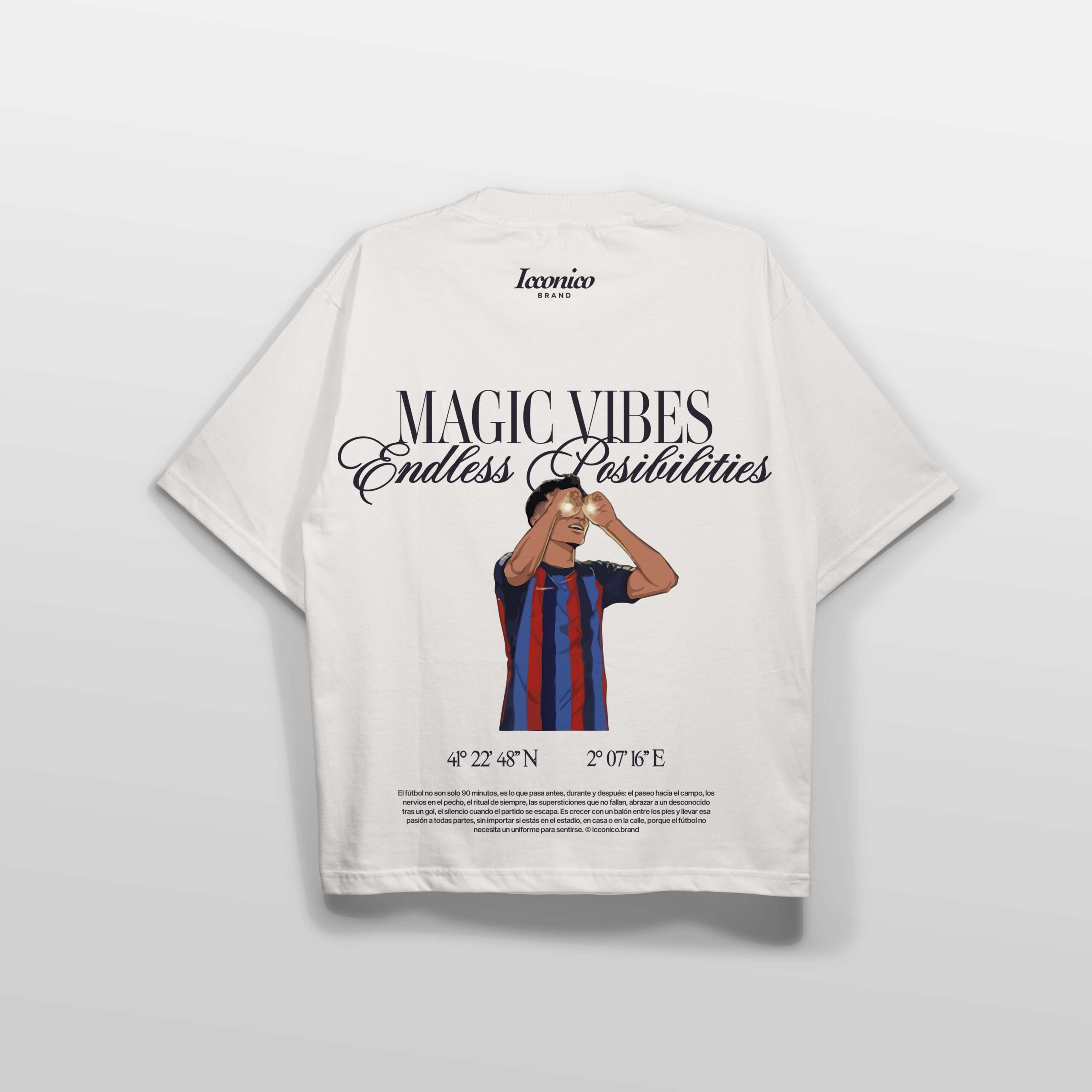 Camiseta Magic Vibes, Endless Possibilities